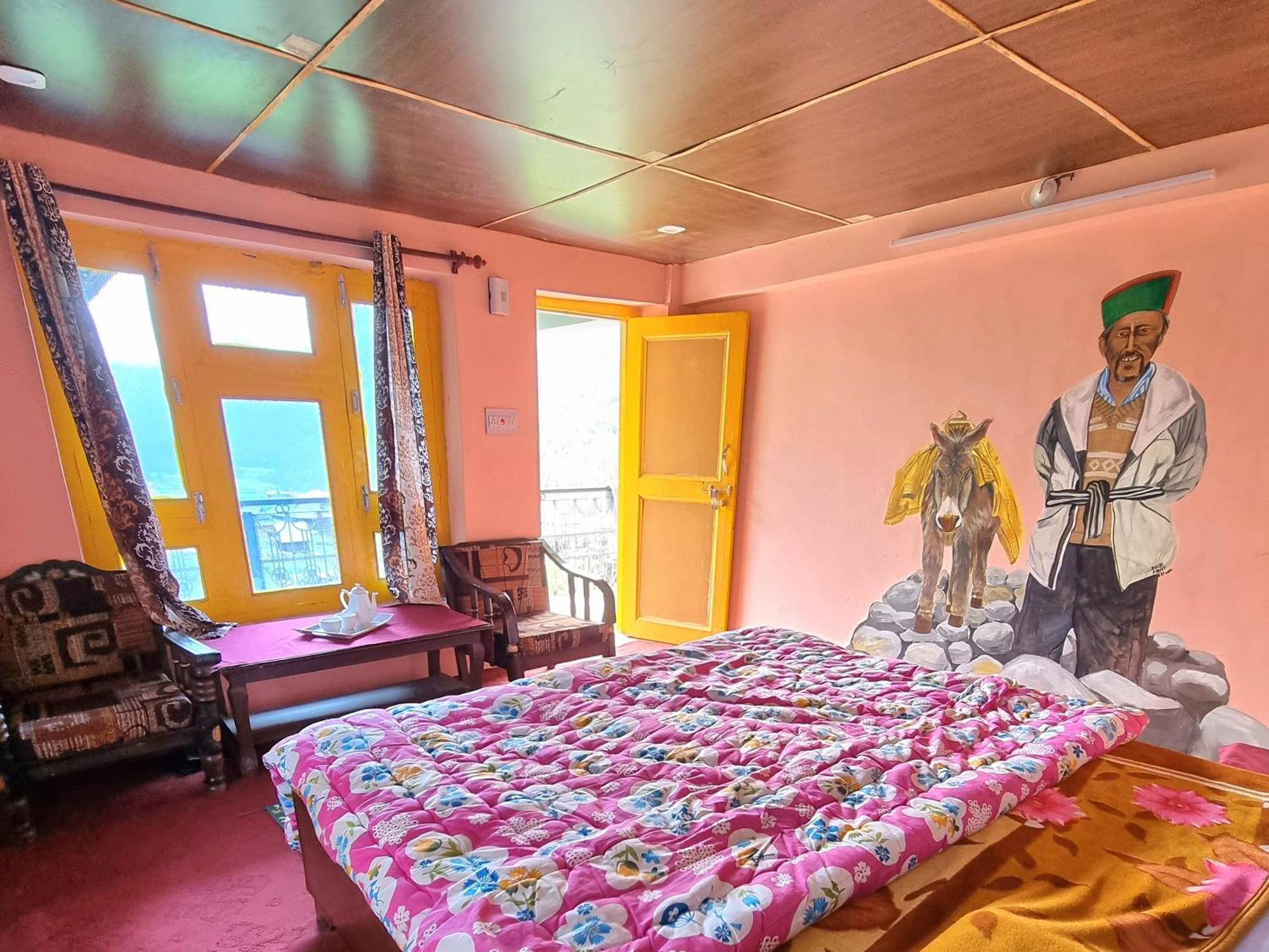 LAP Stays - Wanderer's Nest Chitkul Exterior foto